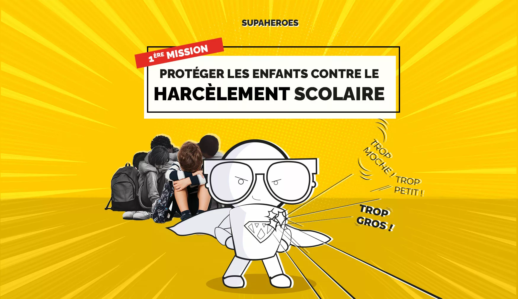 Wabi protège contre le harcèlement scolaire